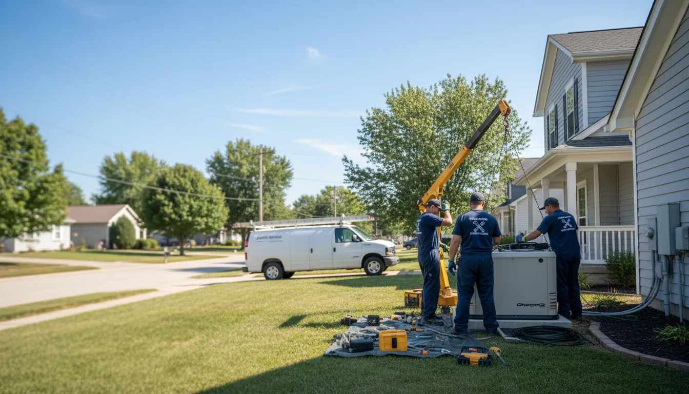 Generator Installation in Brighton, IL near me